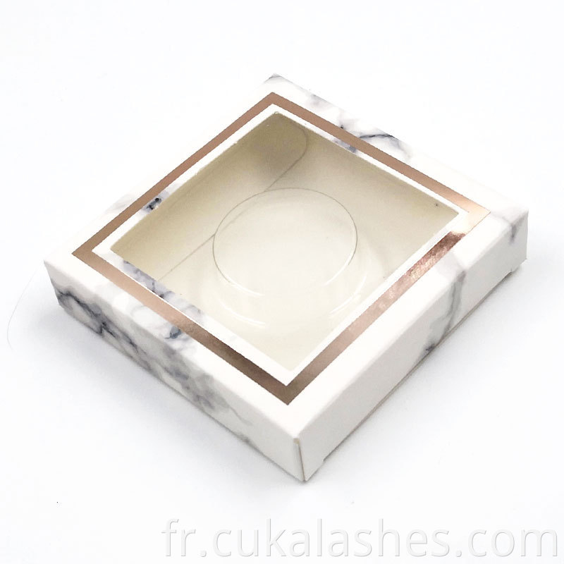 Marble Eyelash Box